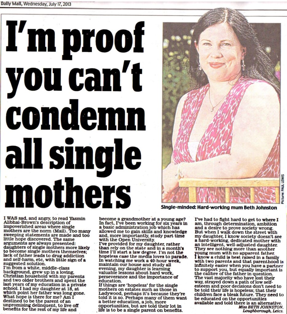 I Am Proof That You Can’t Condemn All Single Mothers