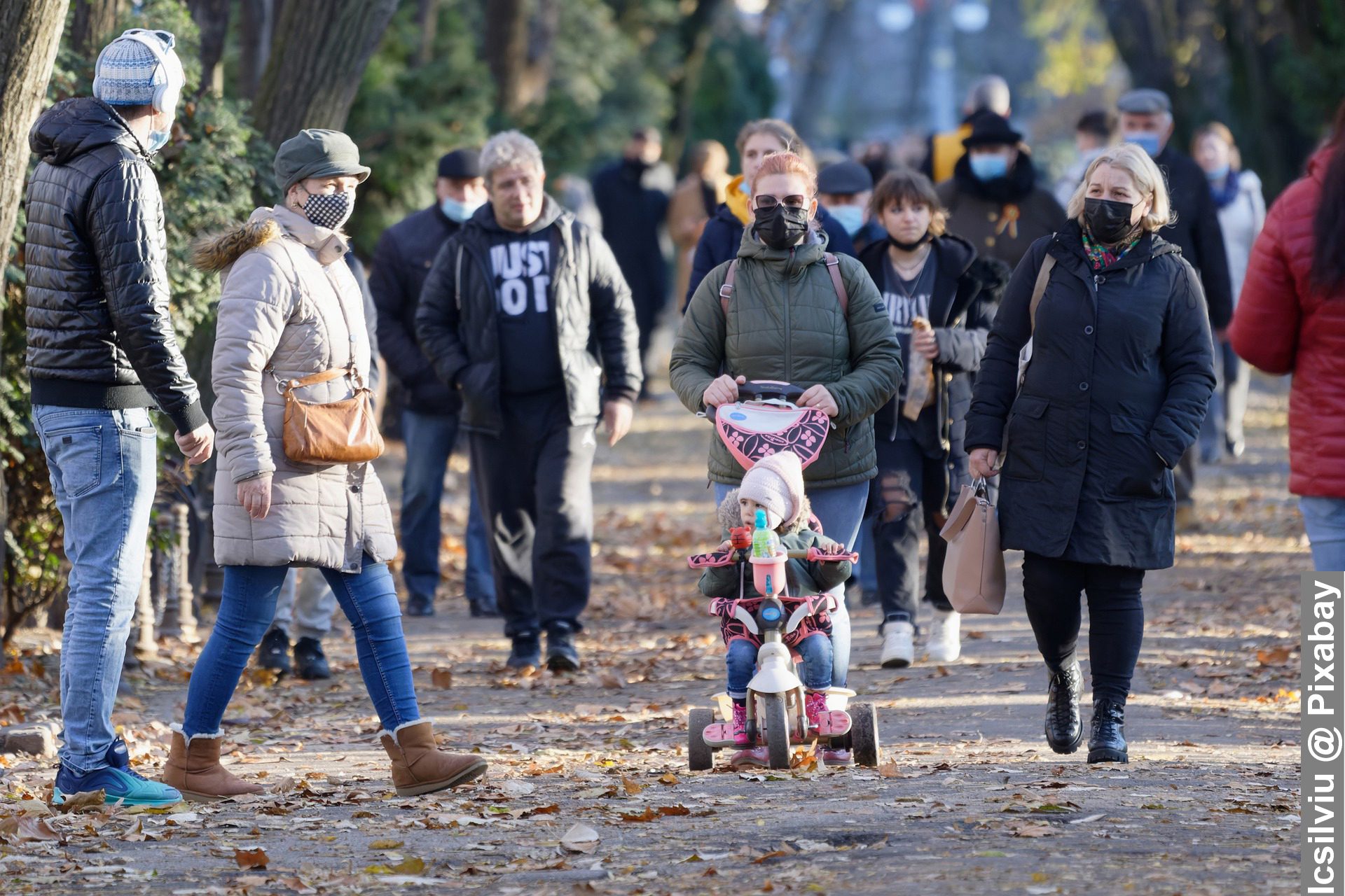 Families Out In Park During COVID-19 trying to Keep Your Family Safe