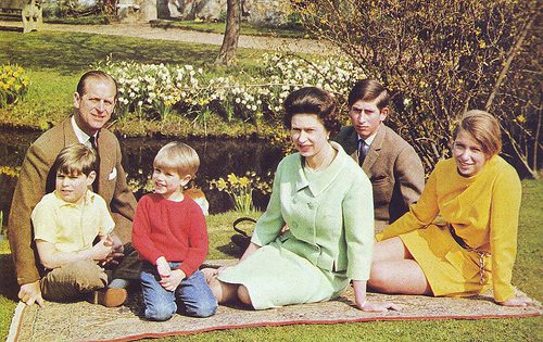 The early years of Queen Elizabeth II and Family