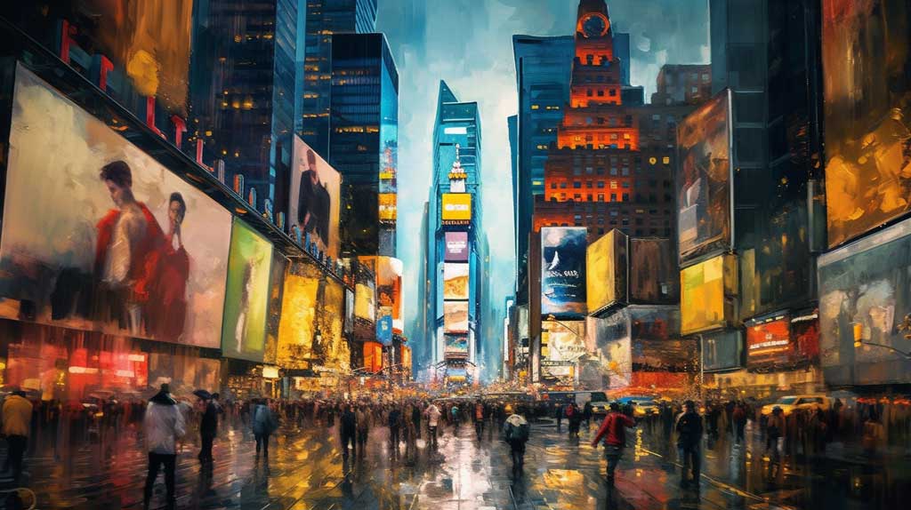 A dynamic image of a busy city or a person juggling multiple tasks, symbolizing the challenges of modern life. The towering skyscrapers or the flurry of activities serve as potent symbols of the twin challenges of fear and stress that pervade our lives.