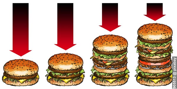 Obesity Food Meat Fast Food Hamburger