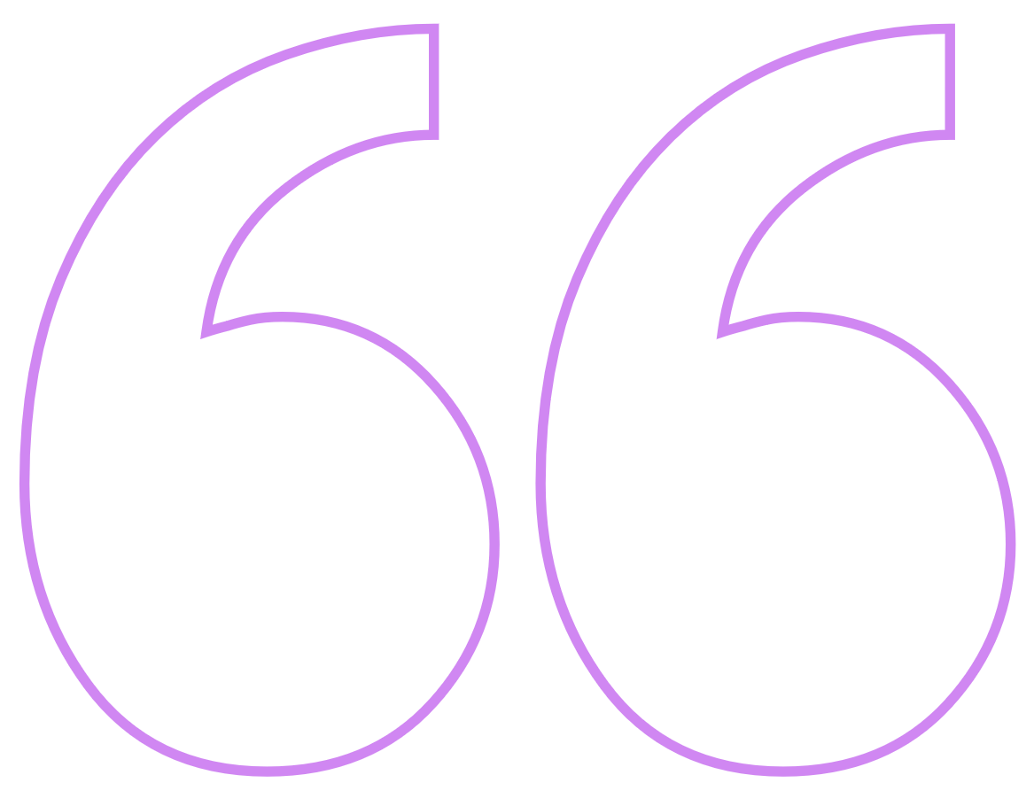 Vivid Speech Marks An image titled 'Vivid Speech Marks' featuring the number 66 represented as speech marks on a bright purple background.